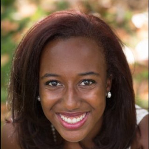 Imani Brooks_ 2015-2016 Teen Advisors (very close angle headshot) with her smiley face facing the camera