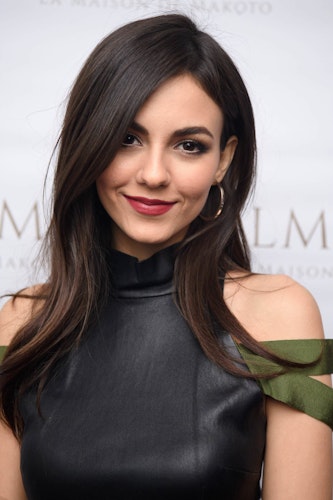 Champions 2014 Victoria Justice upper body headshot and white backgroup